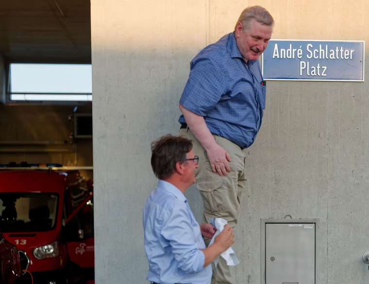 Ein Platz wird nach Amriswils Ex-Stadtrat André Schlatter benannt – obwohl er noch lebt